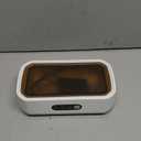 650ML Ultrasonic Jewelry Cleaner, 49KHz 40W Sonic Cleaner Machine for Jewelry, Earrings, Necklaces, Glasses, Denture, Rings, Watch Strap (Stainless Steel Tank)