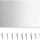 Door Kick Plate for Interior and Exterior Doors 8 x 34 fits Front or Back Door in Stainless Steel Finish Commercial Grade