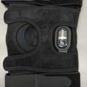 Hinged Knee Brace, Slip on Knee Braces for Knee Pain with Metal Side Stabilizers and GEL Patella, Knee Support for Relieve ACL, MCL, Meniscus Tear, Arthritis, Tendon Pain, Knee Brace for Men & Women (Medium, Black New)