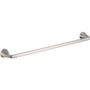 Modern 24 Inch Towel Bar, Wall Mount Holder, Brushed Nickel