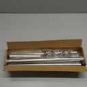 Shower Curtain Rod, 1" Diameter Heavy Duty Tension Shower Rod, Non Slip Adjustable 28-74 inch No Drill Shower Curtain Rods Spring Tension For Bathroom, Shower Stall, No Rust, Brushed Nickel