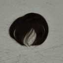 MOCA HAIR Clip in Bangs 100% Real Human Hair Extensions French Dark Brown Fake Bangs Hair Clip on bangs for women Fringe with Temples Hairpieces Faux Bangs for Daily Wear