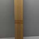 LazBlinds Cordless Bamboo Roman Shades, Privacy Blinds for Interior Windows, Room Darkening Roll Up Bamboo Blinds for Home & Patio, 26.5" W x 48" H, Highfield Teak