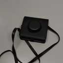 wogozan Carrying Case for Fujifilm Instax Wide EVO 2-in-1 Instant Film Camera and Printer, Retro Leather Case for Wide EVO with 28 Wide Album, Screen Protector and Len Flim (No Camera) - Black