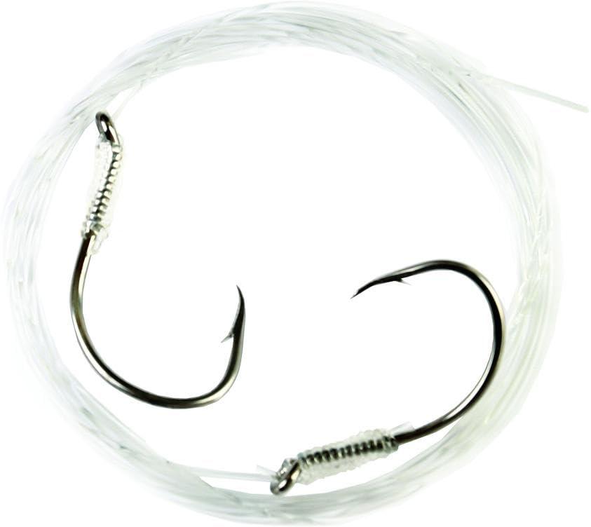 Eagle Claw 580H-30-3/4 Salmon Mooching Hook, 30 lb/Size 3/0 - Size 4/0 2 Pack