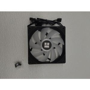 Thermalright TL-C12RB-S V2 CPU Fan, 120mm ARGB Case Cooler, 4pin PWM Connector Silent Computer Reverse Fan with S-FDB Bearing Included,up to 1500RPM PC Cooling(Black ARGB)