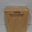 Black Arc Floor Lamps for Living Room,Modern Standing Lamp with Adjustable Drum Lampshade Tall Pole Lamp with Foot Switch Over Couch Arched Floor Light for Reading Bedroom 8W LED Bulb Included