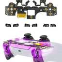 KD.FLY 4 Buttons Clicky Kit with Omron Micro Switch for PS5 Controller BDM-030/040/050  Mouse Click Triggers, Fast Response for Enhanced Gameplay