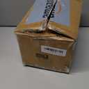 Hansense Porcelain Butter Dish with Lid for Countertop, Ceramic Butter Keeper with Handle Cover, Butter Holder Container Perfect for East and West Coast Butter, Dishwahser Safe, Dark