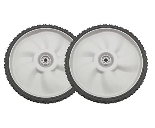 2pcs 490-325-0023 11 x 1.75 in Universal Plastic Wheel for MTD, Craftsman, Toro