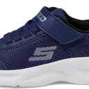 Skechers Kids Boys Dynamatic Sneaker (Navy, 1.5)