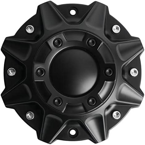 KitsPro Wheel Center Caps for Pro Comp Series 48 and Ballistic 845 Morax Rim Replacement Hub Caps, Pack of 1