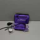 LotFancy Aneroid Sphygmomanometer with Stethoscope Kit, Universal BP Cuff (10”-16”), Adult Professional Manual Blood Pressure Monitor, Zipper Case Included, Purple