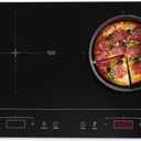 GASLAND Portable Induction Cooktop 2 Burners, 1800W Double Induction Cooktop with 10 Temperature 7 Power Settings, Sensor Touch Control, Child Safety Lock & Timer