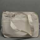 Dog Purse Carrier for Small Dogs & Puppies, Soft Cotton Sided Folding Dog Carriers for Small Dogs Medium Cats up to 15 Lbs, Washable Breathable Puppy Carrier for Outdoor Travel (Large Beige)