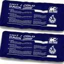 Flexible Ice Pack for Pain Relief - Reusable Gel Pack for Knee, Shoulder, Ankle, Back, and More - Bendable for Customized Comfort