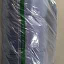 Outdoor/Indoor High Back Chair Cushion, Waterproof Outdoor Rocking Chair Cushion with Ties, Tufted Replacement Seat Cushions for Outdoor Furniture (Blue)