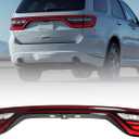 Liftgate Center Tail Light Assembly Compatible with Durango 2014-2022 Tail Lamp with Camera Hole 68453659AA 68453659AB