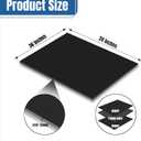 12PACK Black Foam Board 24x36×3/16 inches,5MM Poster Board for DIY Projects Blank Board Perfect for Arts Crafts School Projects Presentation Displays
