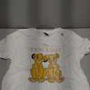 Disney The Lion King Simba and Nala Lovely Smile Comfort Colors Adult Heavyweight T-Shirt