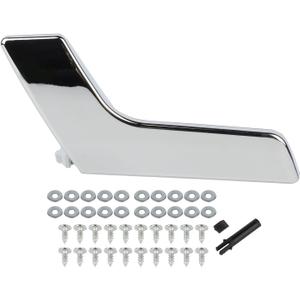ECCPP Interior Door Handle for Mercedes-Benz for C230, C250, C280, C300, C350, C400, C63, GLK250 Outer Replacement Front Rear Driver Left Door Handle 1pc Silver 2047201171, 2047201763, 2047202663, 2047202763