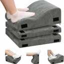 LOCKCURX Under Desk Foot Rest, 3-Level Adjustable Foot Stool (Gray)
