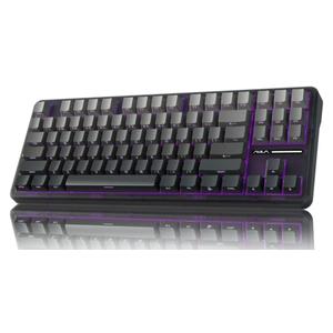 AULA F87 Pro Wireless Mechanical Keyboard,Tri-Mode BT5.0/2.4GHz/USB-C Hot Swappable Custom Keyboard,Pre-lubed Switches,Side Printed PBT Keycaps,75% TKL RGB Backlit Gaming Keyboards