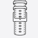 Genuine Calfskin Leather Watch Band,Alligator Grain Deployment Butterfly Buckle Replacement Strap for Men Women 18mm 20mm 22mm 24mm