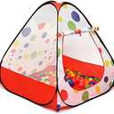 Kids Ball Pit Pop up Play Playhouse Tent, for Boys Girls Babies and ToKids Ball Pit, Playhouse Tent for Boys Girls Babies and Toddlers, Indoor Outdoor Toy Balls Not Includedddlers