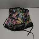 Alivila.Y Fashion Womens Lace Up Corset Top Overbust Body Shaper Bustier Corsets for Women (X-Large, Black Purple)