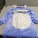 Kids Animal Onesie Pajamas Cosplay Costume Halloween Sleepwear (6 Years, Lanzai Blue)