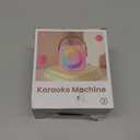 Karaoke Machine for Kids, Karaoke Gifts for Girls Ages 4, 5, 6, 7, 8, 9, 10, 12 +Year Old Birthday Party, 4-12 Years Old Christmas Toys Gift for Girls (Beige 2 Mics)