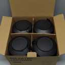 WdtPro 4 Pack Solar Lantern Outdoor Lights, Upgraded Bright Solar Lanterns Outdoor Waterproof, Hanging Solar Powered Lantern Over 12Hrs Lights for Outside Garden Yard Patio Tree Path Decor