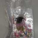 Resholder 24 Pcs Graduation Gift Bags Bulk 2026 Congrats Grad Clear Pink Floral Reusable PVC Bags with Handles for High School, College, Graduation Party Favors, 8x8x3.15 Inch