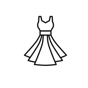 Women Black Dress, Size M