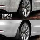 BASENOR 2017-2023 Tesla Model 3 Mud Flaps Splash Guards Fenders (Proprietary Design) No Drilling No Tape Mudflaps All Weather Protector Mudguards for Model 3 Exterior Accessories (Set of 4)