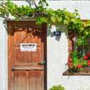 Rustic Decorative Wooden Wall Sign, 30*15cm, Wood, Perfect for Indoor/Outdoor Decor & Occasional Use, What Happens at Lala's House, Stays at Lala's House