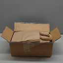 METRONIC Paper Gift Bags 5.25x3.75x8 50Pcs, Christmas Gift Wrap Bags with Handles, Brown Kraft Paper Bag for Small Business, Bulk Party Favors Bag for Birthday, Shopping, Retail, Made in USA