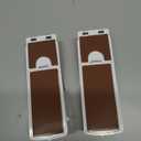 EMDMAK Door Stop Alarm with 120DB Siren Door Stop for Home & Travel (White) (Pack of 2)