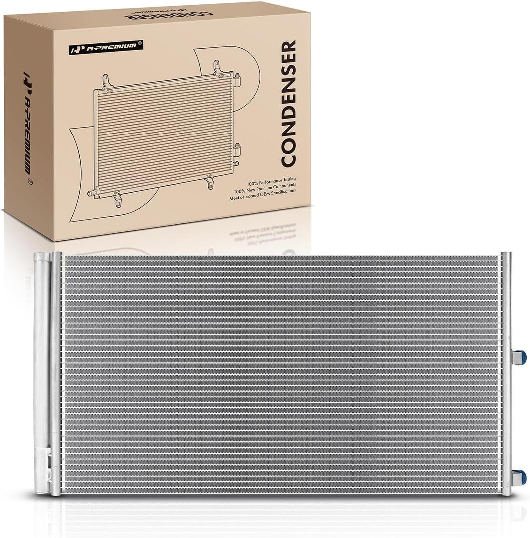 A-Premium Air Conditioning A/C Condenser Compatible with Ford F-150 2011-2014, Expedition 2015-2017 & Lincoln Navigator 2015-2017