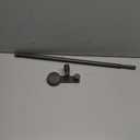 Suction Cup Towel Bar Rack for Bathroom, 19–33 Inch Adjustable No-Drill Bar, Wall Mounted No Drill Towel Rack, Suction Towel Bar for Shower, Glass Shower Door Towel Rack, Rotatable & Strong Hold