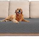 fuguitex Waterproof Dog Bed Cover Couch Cover for Pet Anti-Slip Cat Mat Pet Pad Blanket for Sofa Chair Recliner Bed Furniture Protrctor (30x75 Inch (Pack of 1), Dark Grey)