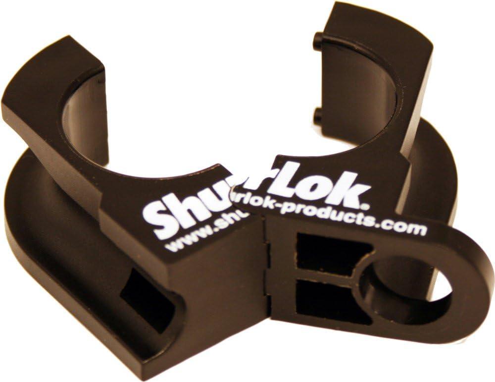 SL-170 Lockbox LeverGrip For Key Storage Combination Lock Box, For Lever Door Handles, 2 x 2 x 1.5 Inches, Black