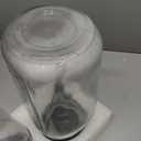 Glass Pitchers with Lid, Set of 2, 64OZ Leak-Proof Airtight Mason Jars, Wide Mouth Water Jugs for Cold Brew Coffee, Iced tea, Milk, Food Storage, Sun Tea Jar. (Black+Grey)