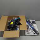 NADALY Cordless Vacuum Cleaner for Home, 500W 40KPA Stick Vacuum Cordless with 45Mins Runtime, Anti-Tangle, Lightweight, 1.5L Dust Cup, 8-in-1 Rechargeable Vacuum for Hardwood Floor Carpet Pet Hair (Blue)