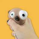 Gift Republic Dog Eye Pop Stress Toy, Brown