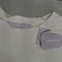 MANGOPOP Women's Round Neck Short Sleeve Bodysuit T Shirts Basic Body Suit Tops, White,X-Large