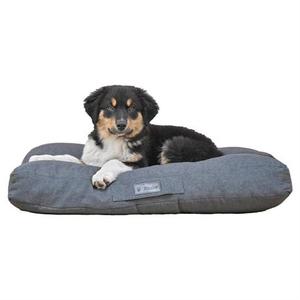 MaxCor Medium Rectangular Anthracite Memory Foam Dog Cushion - Waterproof and Relaxing - Relieves and Preserves Joints - Easy to Carry - Does Not Deform and Machine Washable