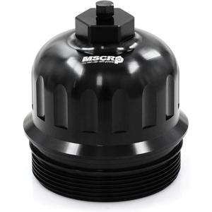 Billet Fuel Filter Housing Cap Compatible with 2017-2019 Chevy/GMC 6.6L L5P Duramax Diesel 134001 2500HD 3500HD (without TP1015 fuel filter)