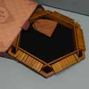 TooyBing Upgraded 1-6 Players Shut The Box Dice Game, Wooden Board Table Family Game for Kids and Adults with 16 Dice, Classic Tabletop Math Game for Pub Classroom Party, Gift for Christmas Birthday